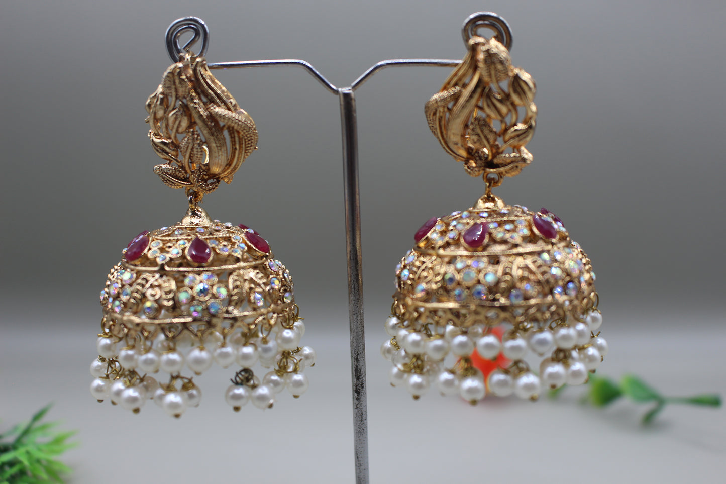 Beautiful Turkish Chokher Set with Jhumka