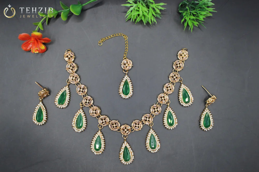 Noor-e-Gul Premium Necklace Set