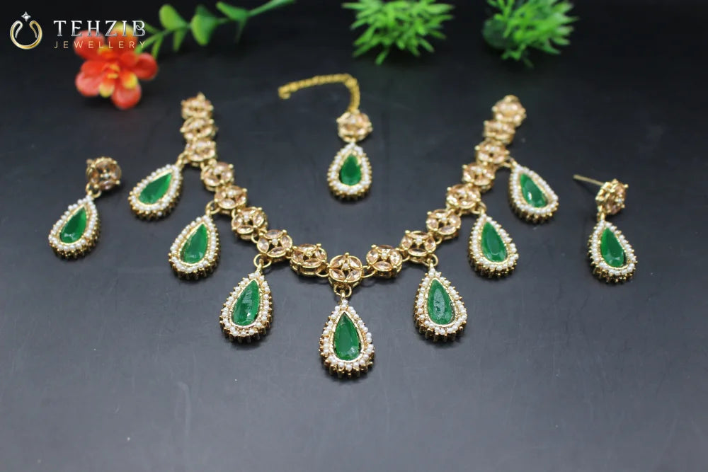 Noor-e-Gul Premium Necklace Set