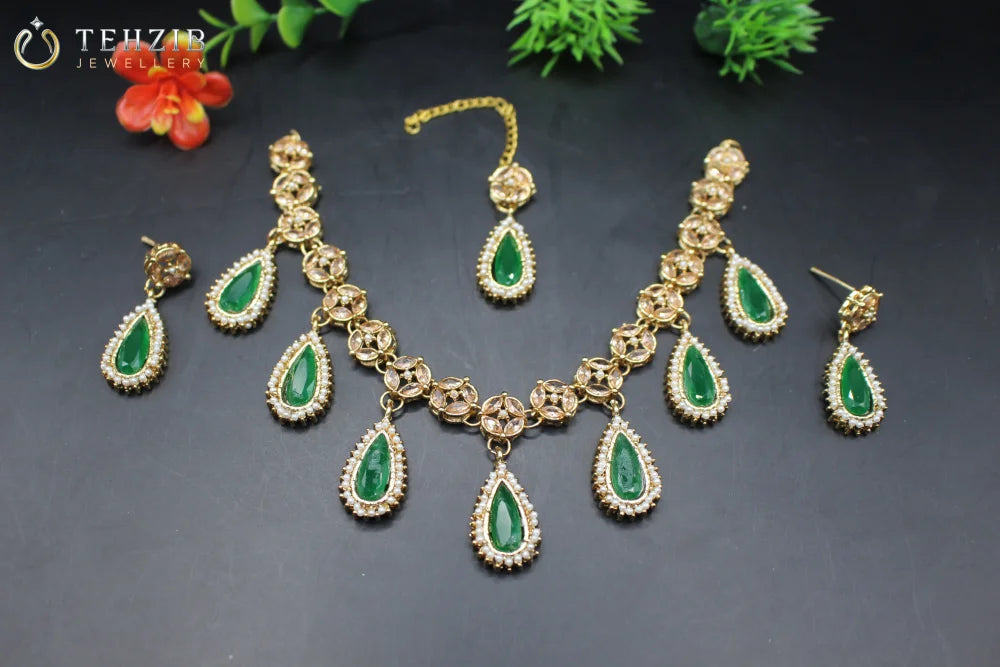 Noor-e-Gul Premium Necklace Set