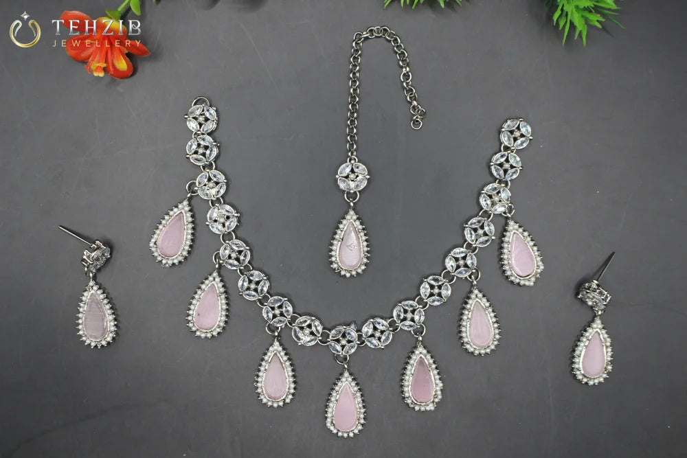 Noor-e-Gul Premium Necklace Set