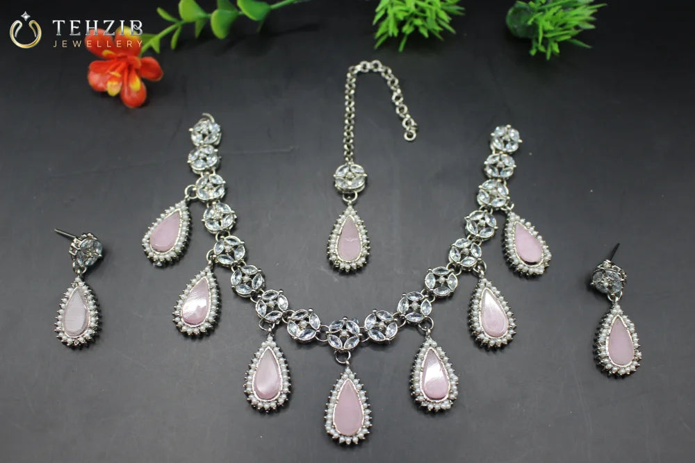 Noor-e-Gul Premium Necklace Set