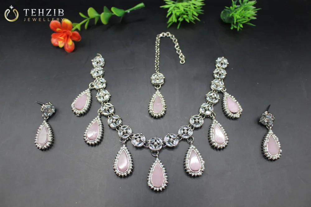 Noor-e-Gul Premium Necklace Set