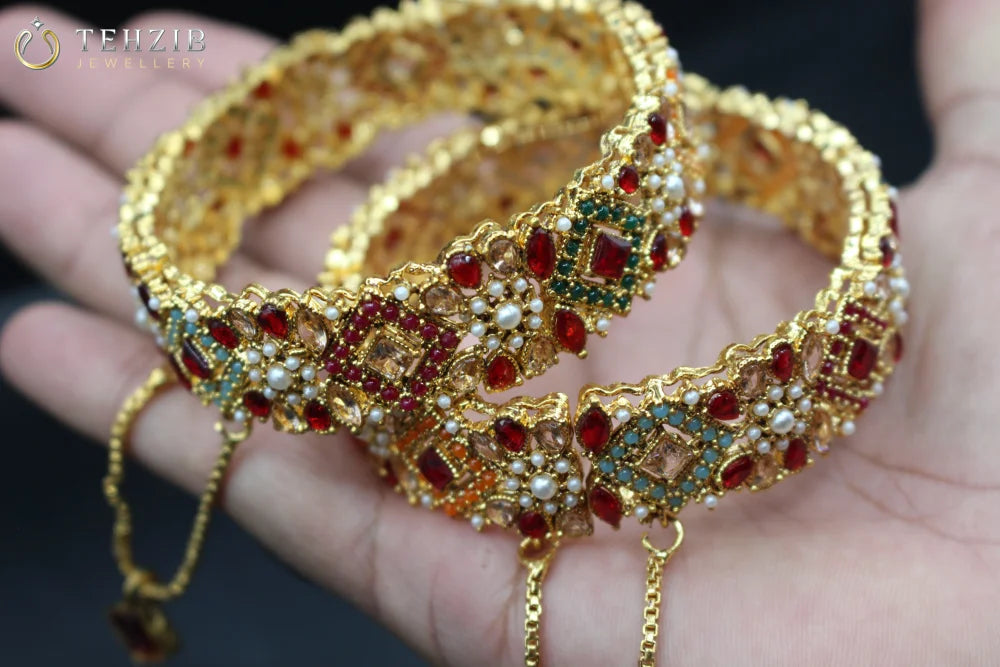 Premium Openable Multicolor Majesty Bangles
