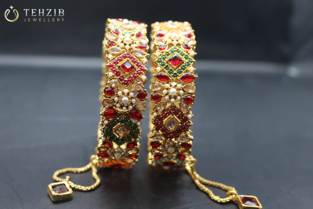 Premium Openable Multicolor Majesty Bangles