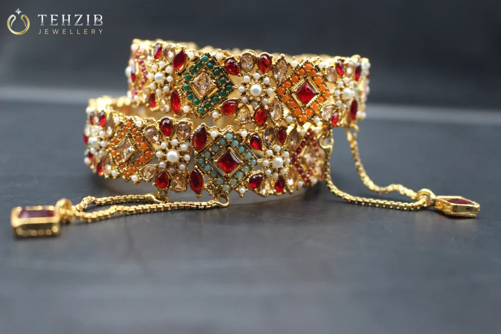 Premium Openable Multicolor Majesty Bangles