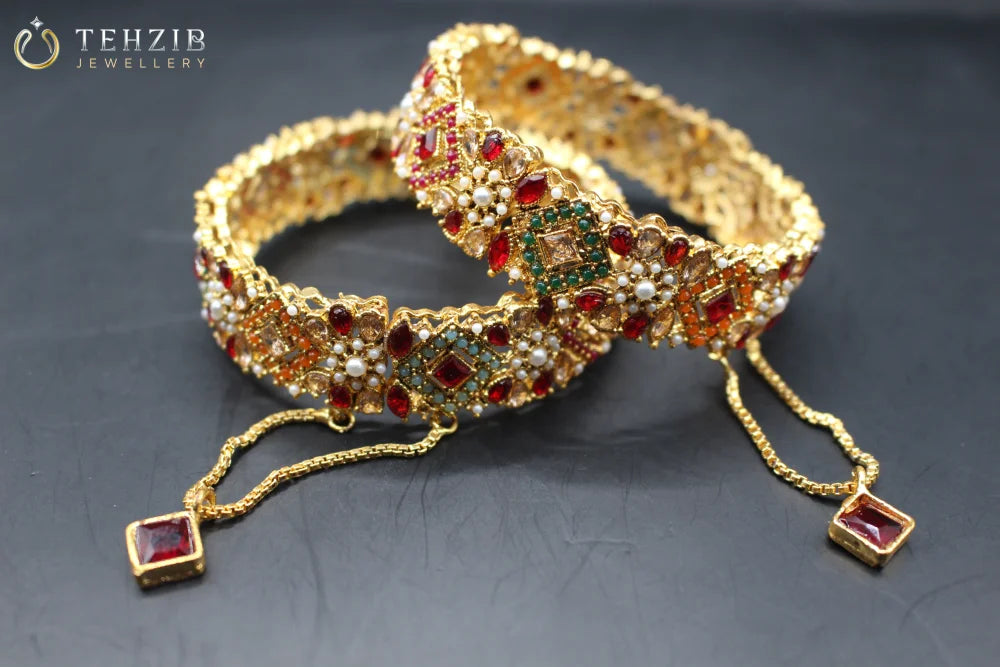 Premium Openable Multicolor Majesty Bangles