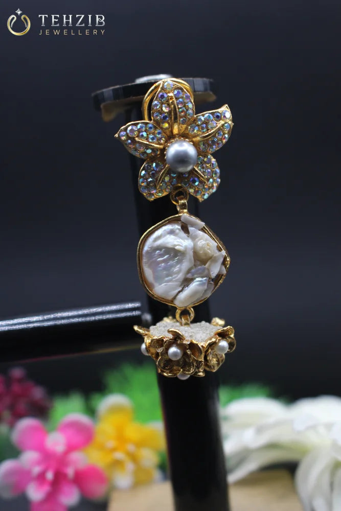 Flower Crush Danglers