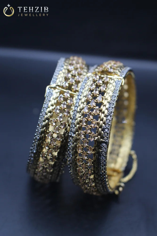 Premium Champagne Adjustable Bangle