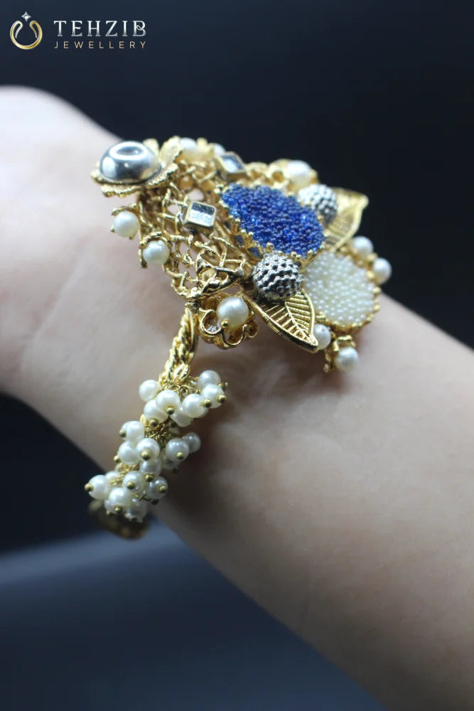 Antique Hand Made Crush Turkish Bangle