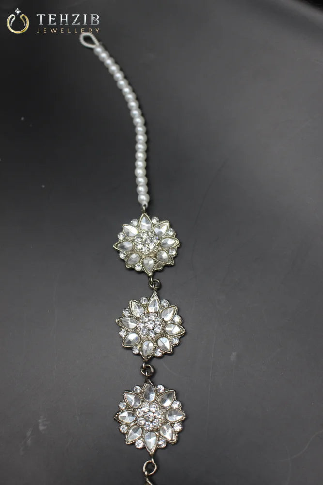 Floral Kundan Sheesh Patti