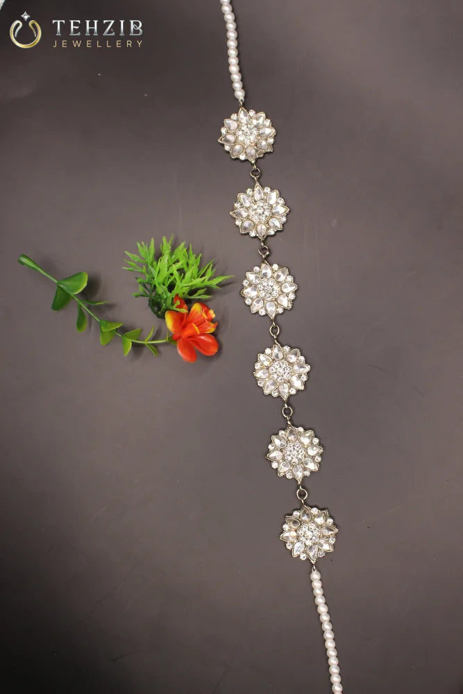 Floral Kundan Sheesh Patti