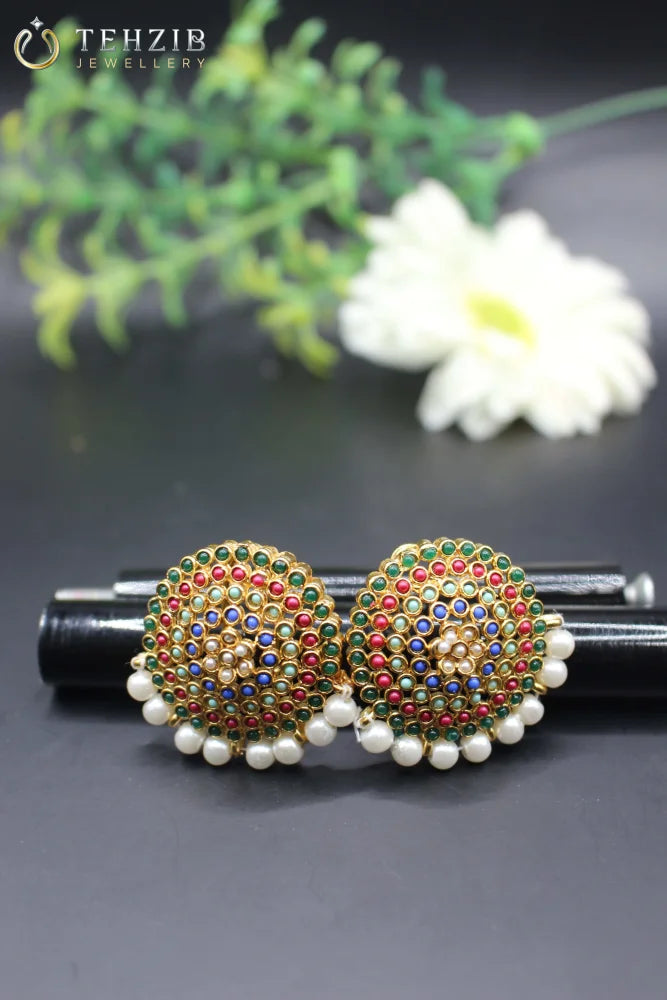 Nauratan Pearl Drop Earring