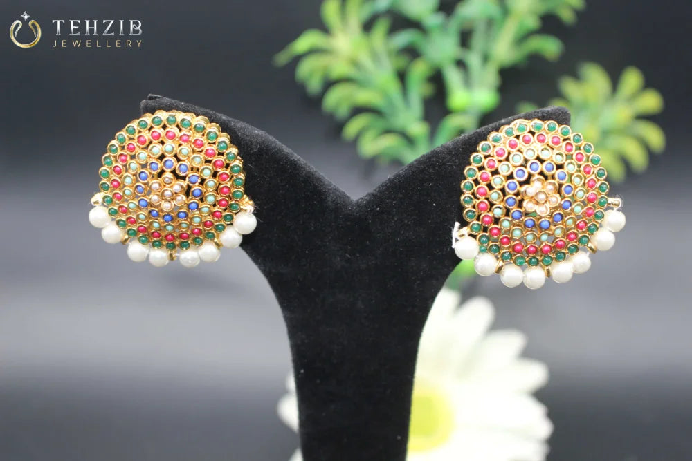 Nauratan Pearl Drop Earring