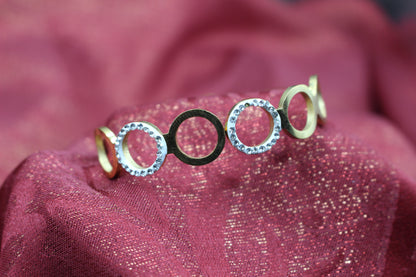 Kinza Oval Chain Stunning Kara Bracelet