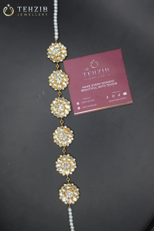 Floral Kundan Sheesh Patti