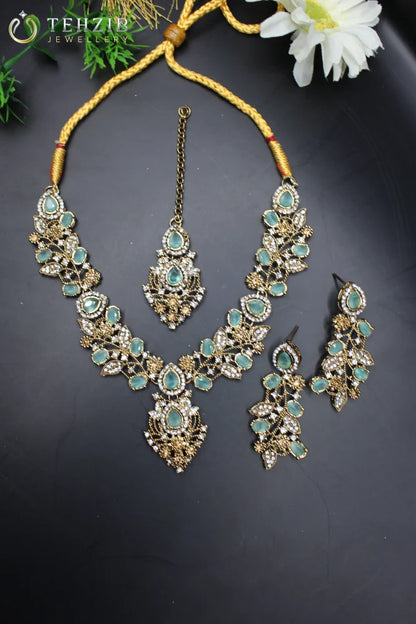 Turkish Flora Necklace Set