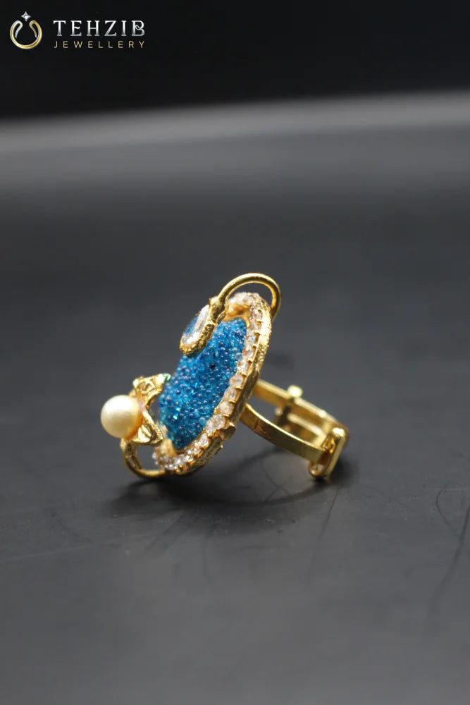 Crush Designer Adjustable Ring