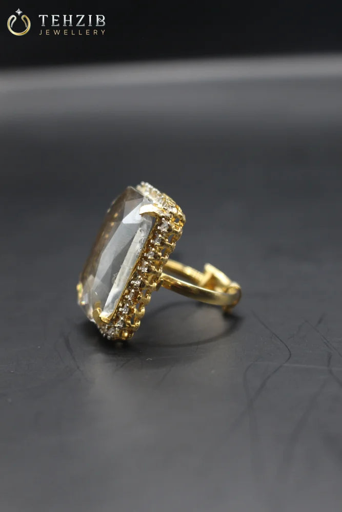 Versatile Stone Adjustable Ring