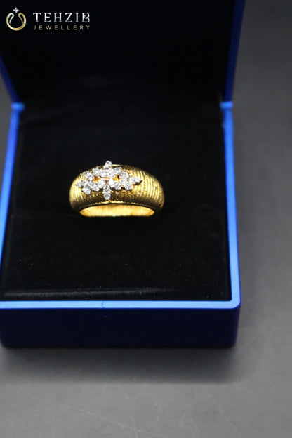 Premium Quality Gold Platted Challa Ring New Style